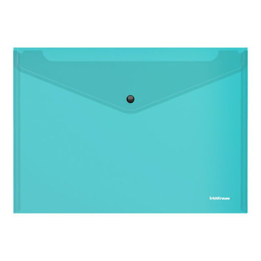 Picture of A4 BUTTON ENVELOPE SOLID TURQUOISE